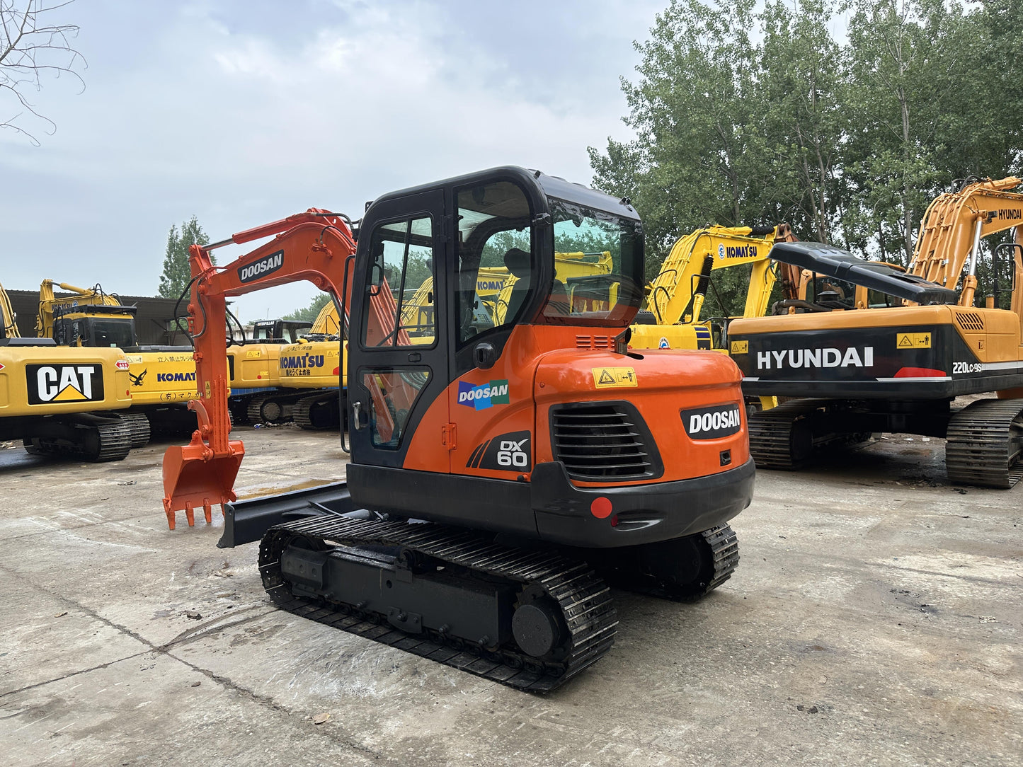 Used Doosan DX60 Excavator for Sale detail view