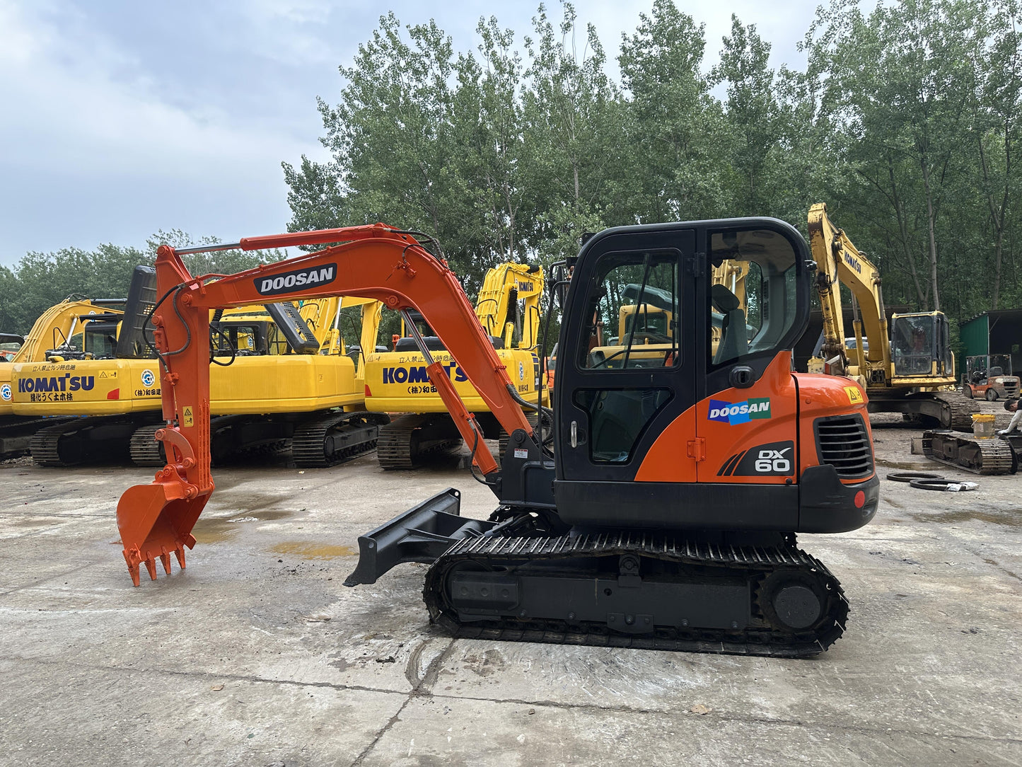 Used Doosan DX60 Excavator for Sale detail view