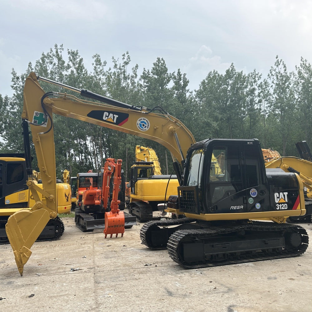 Used Caterpillar 312D Excavator for Sale side view