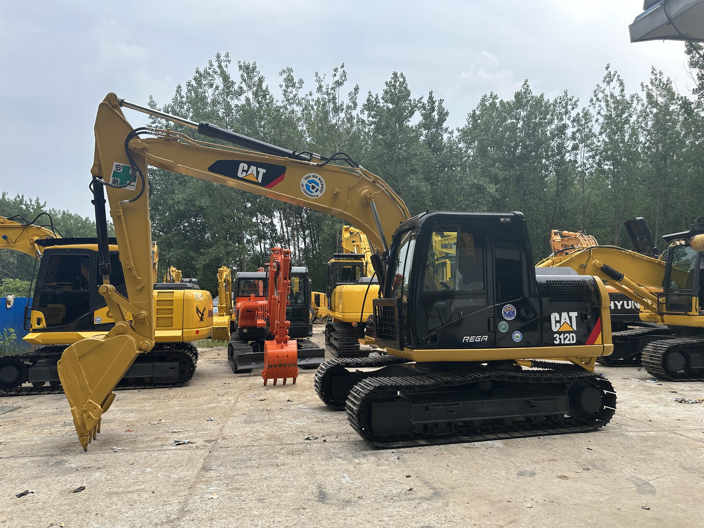Used Caterpillar 312D Excavator for Sale detail view