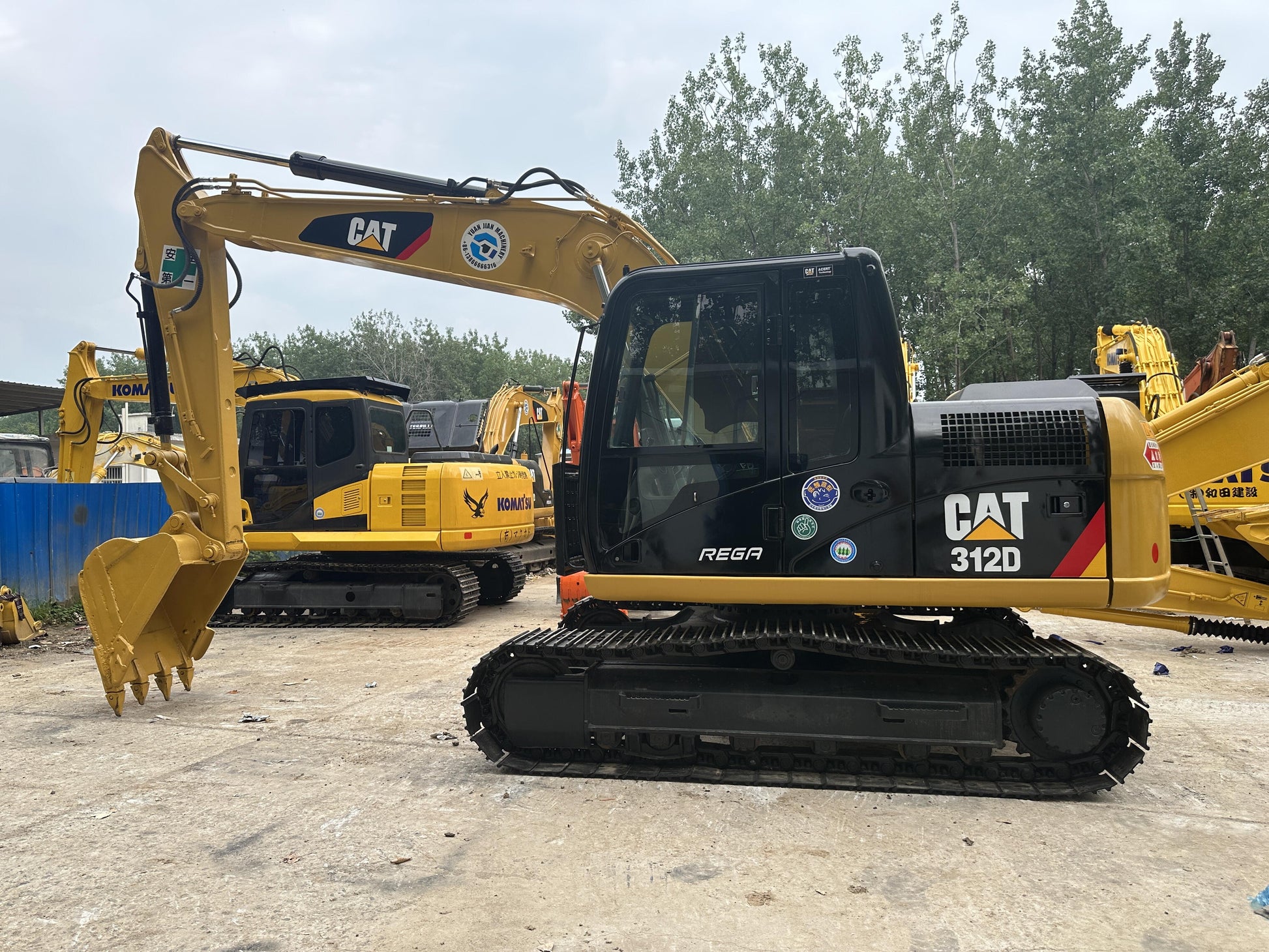Used Caterpillar 312D Excavator for Sale detail view