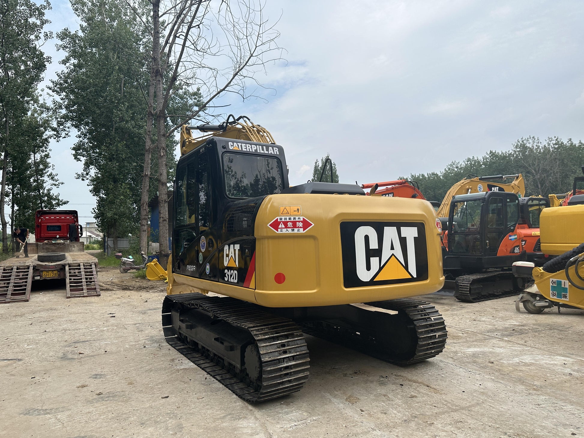 Used Caterpillar 312D Excavator for Sale detail view