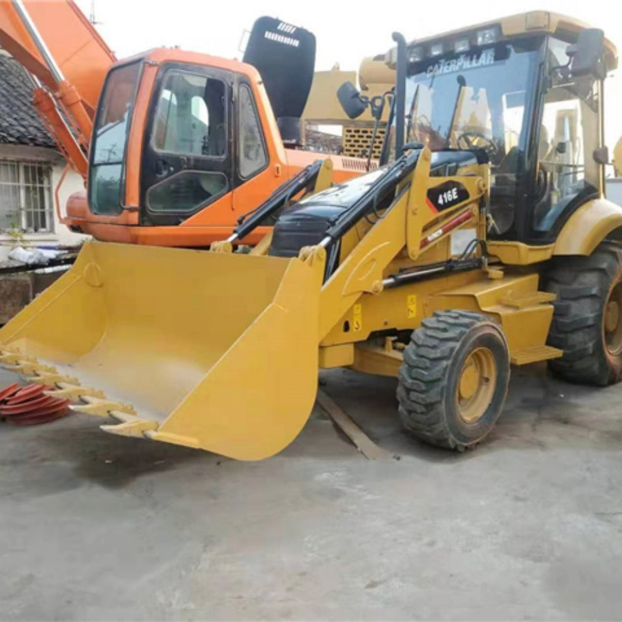 Retroexcavadora cargadora CAT 416E usada en venta | Precio Caterpillar 416E foto de detalle 1