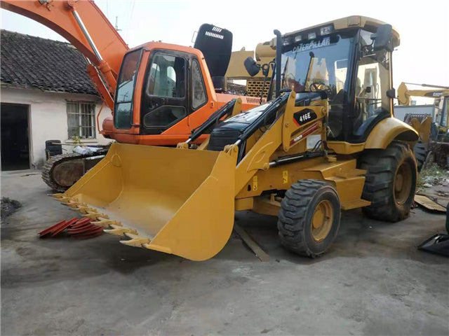 Retroexcavadora cargadora CAT 416E usada en venta | Precio Caterpillar 416E foto de detalle 3
