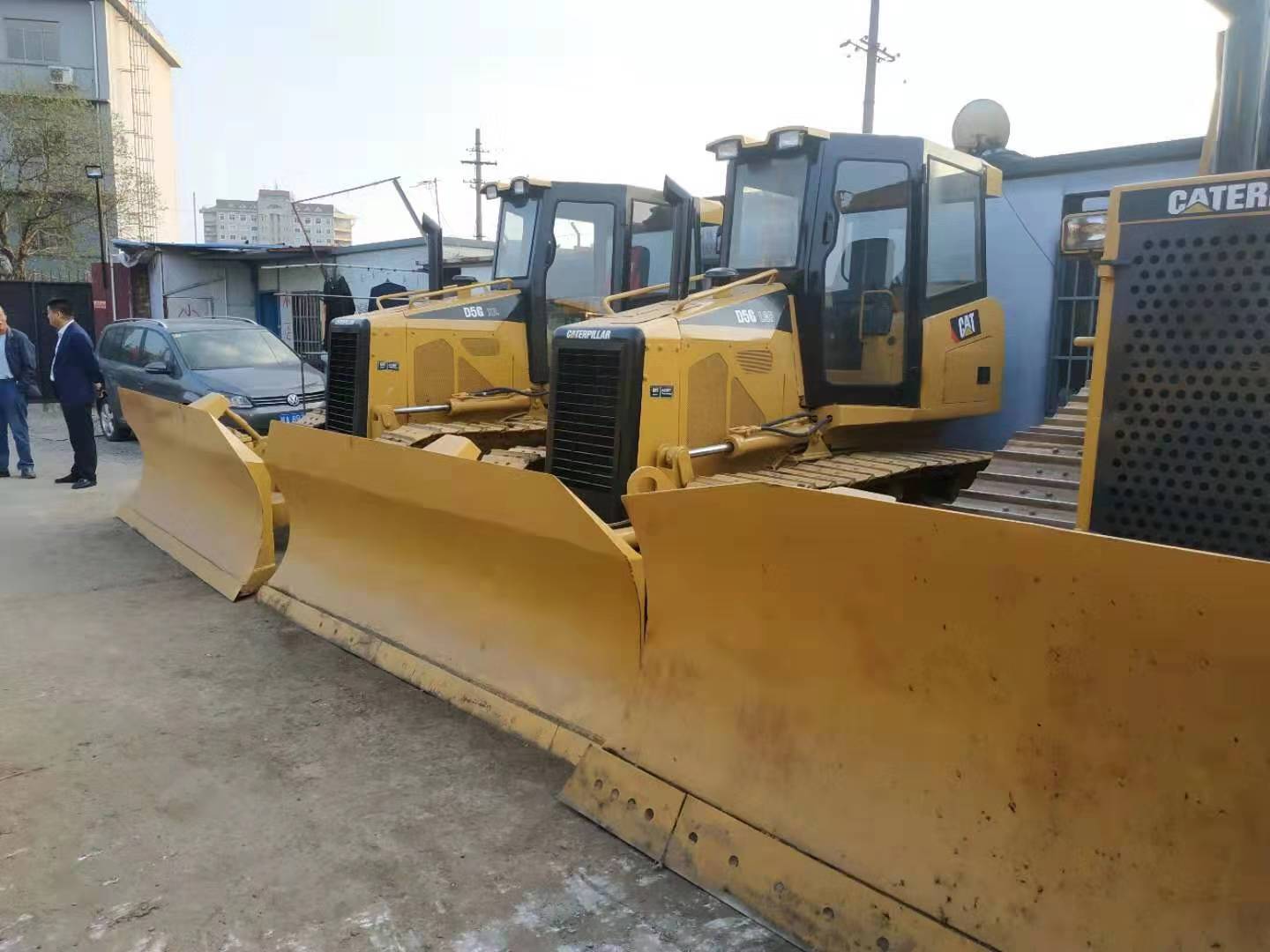 Used Caterpillar D5M Bulldozer for Sale rear side view