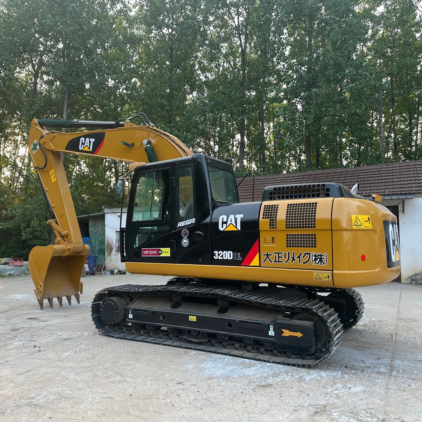Used Caterpillar 320D2L Excavator for Sale side view for sale