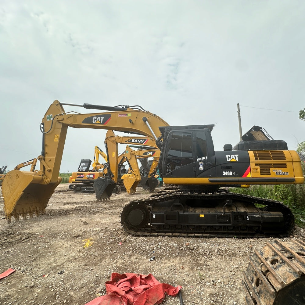 Used Caterpillar 340D2 Excavator for Sale side view