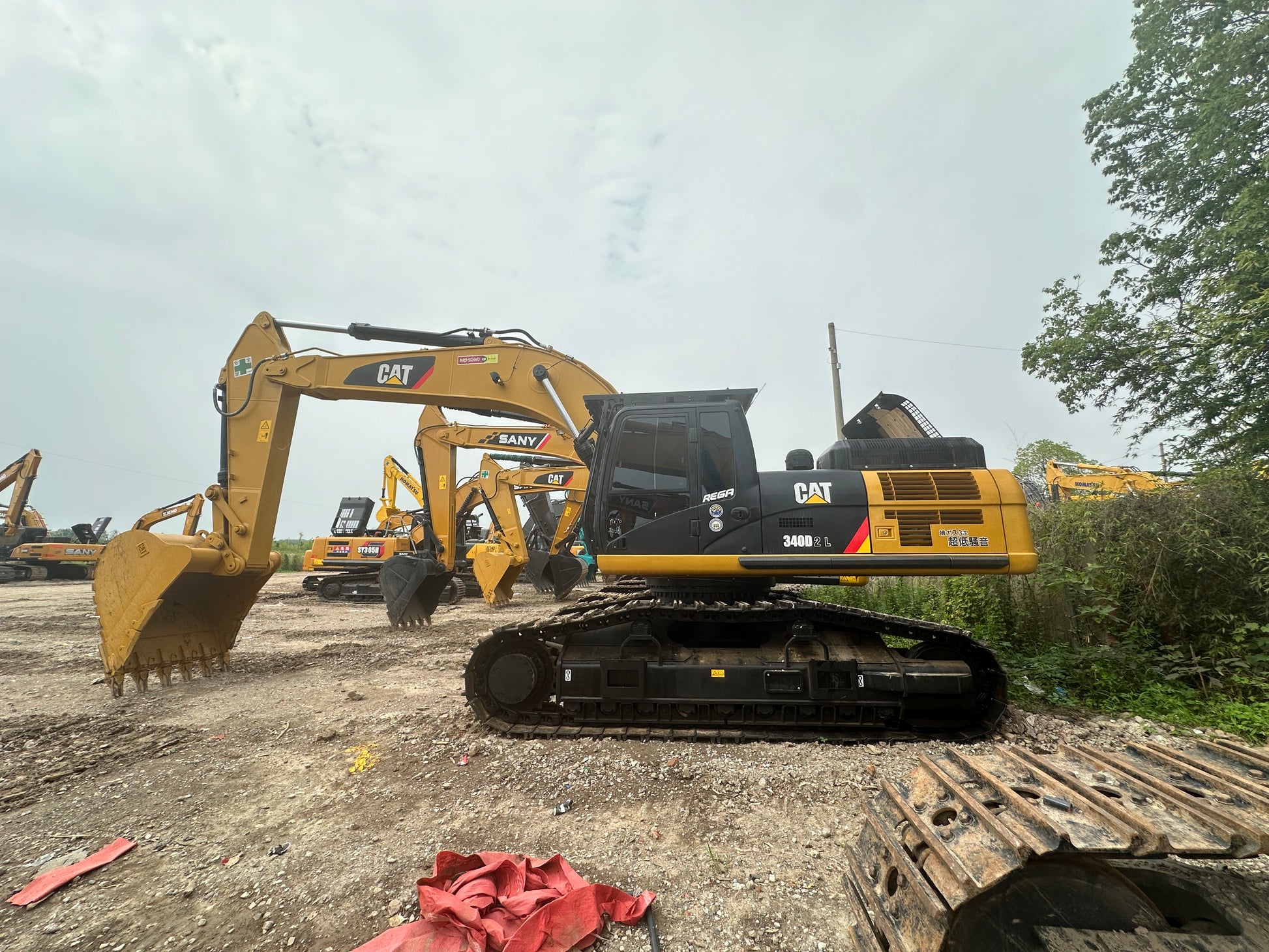 Used Caterpillar 340D2L Excavator for Sale detail view