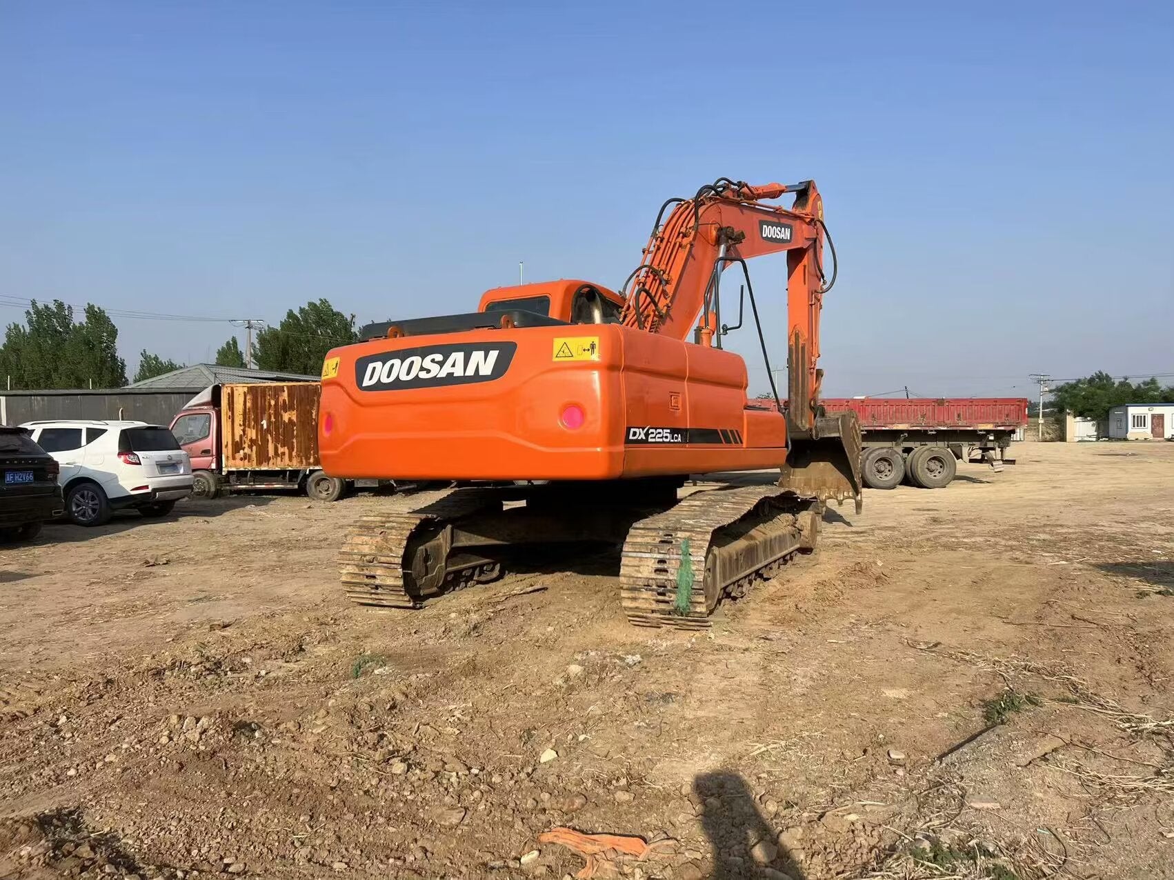 Used Doosan DX225NLCA Excavator for Sale detail view