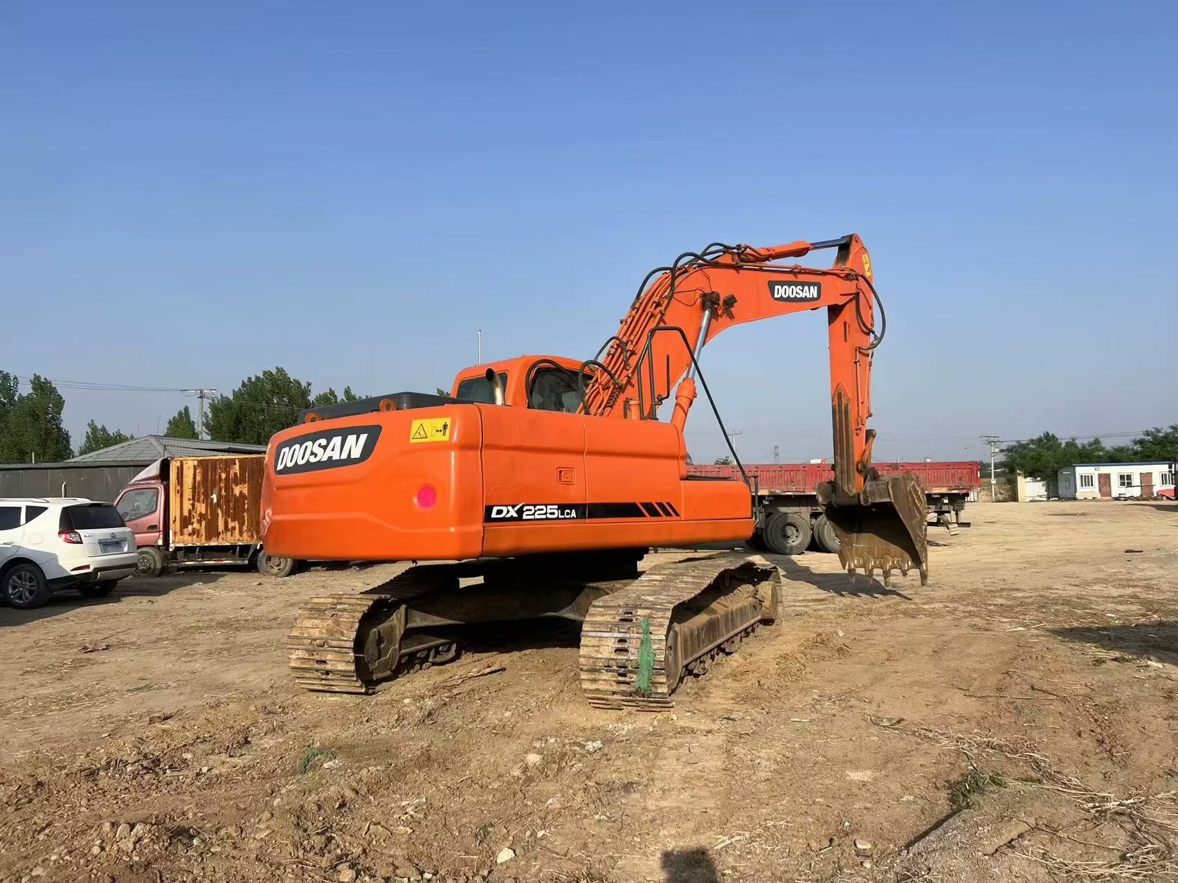Used Doosan DX225NLCA Excavator for Sale detail view