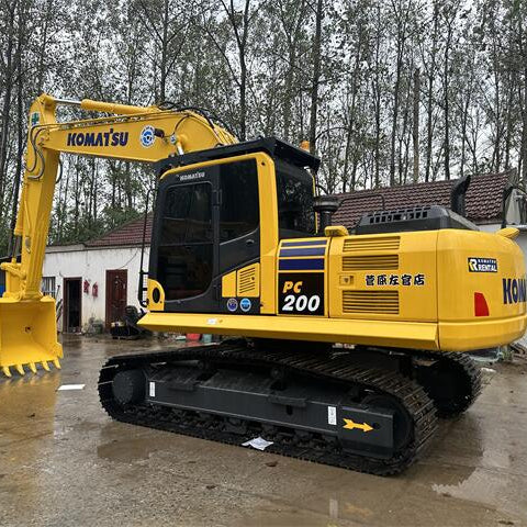 Used Komatsu PC200-8 Excavator for Sale side view