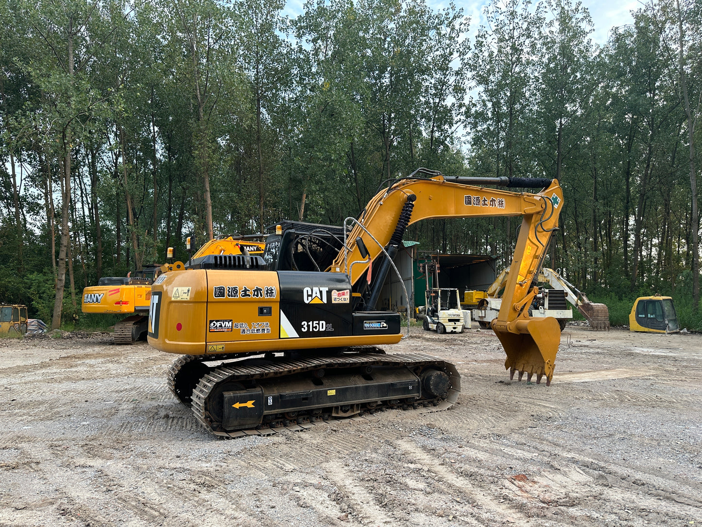 Used CAT 315D2L crawler excavator real inventory view 4