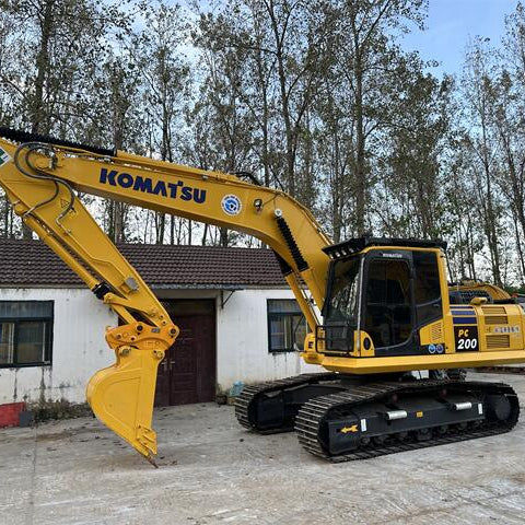 Used Komatsu PC200-8N1 Excavator for Sale side view
