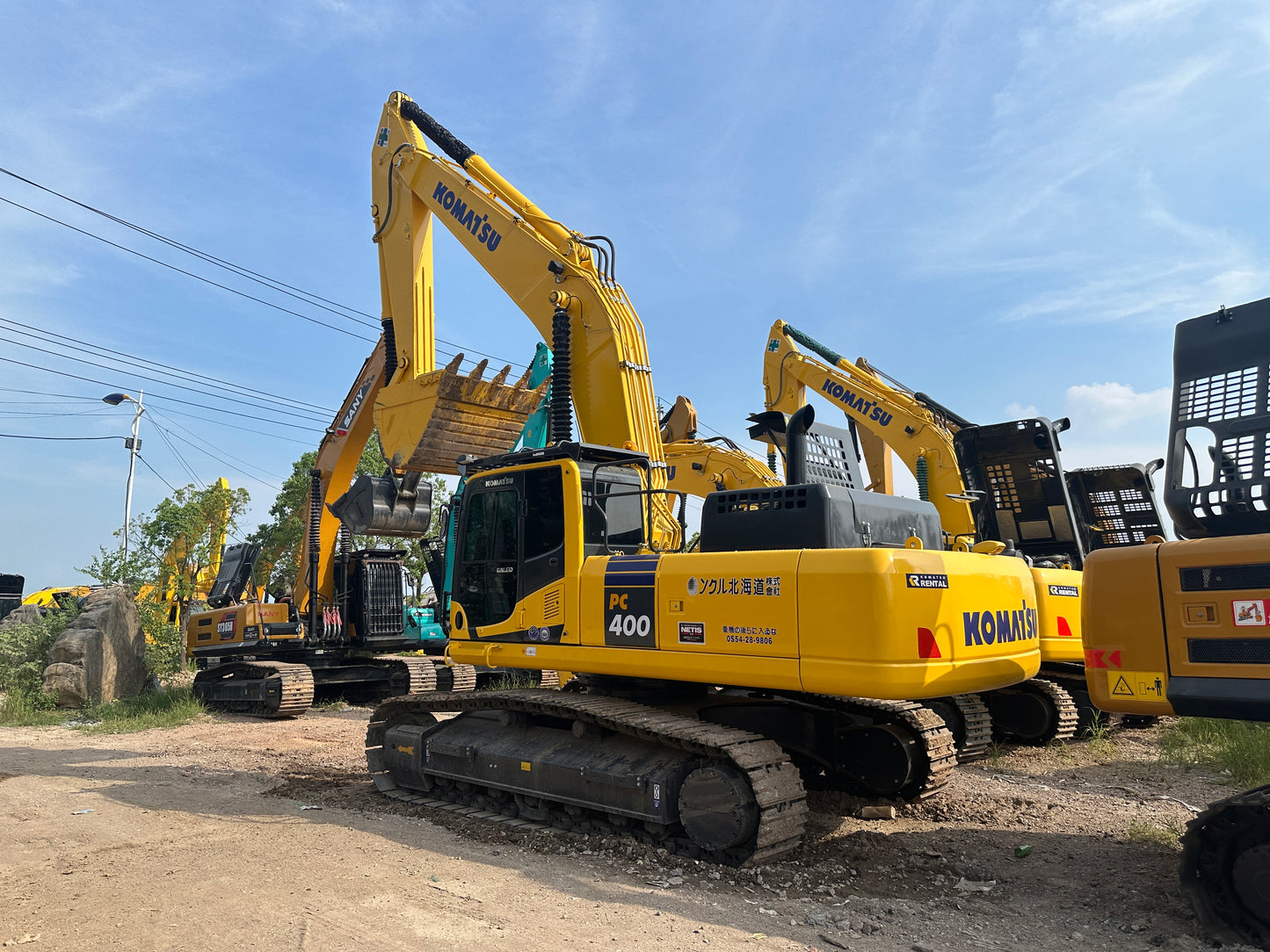 USED KOMATSU PC400-8