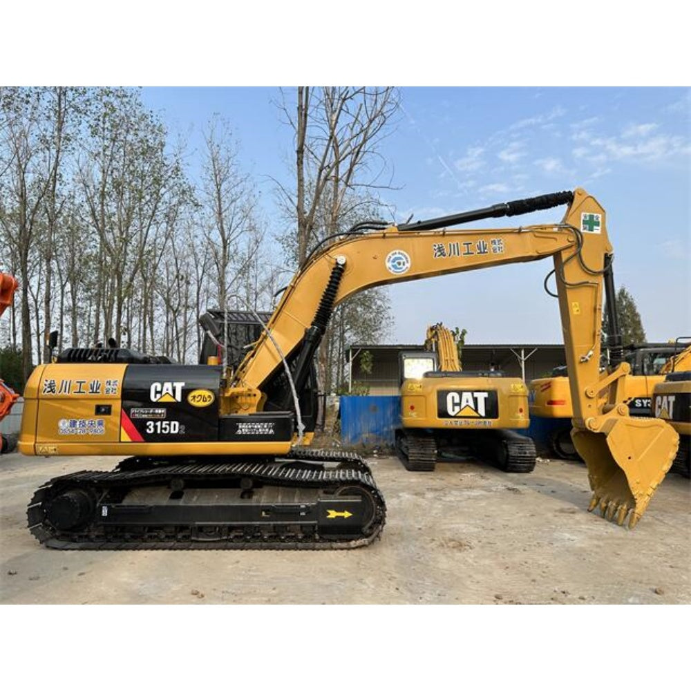 Used Caterpillar 315D Excavator for Sale rear side view