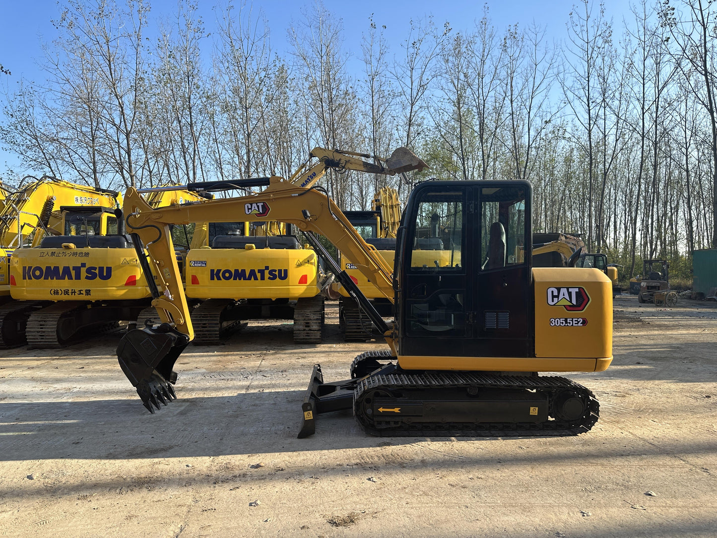 Used CAT 305.5E2 Crawler Excavator for Sale - real inventory photo 6