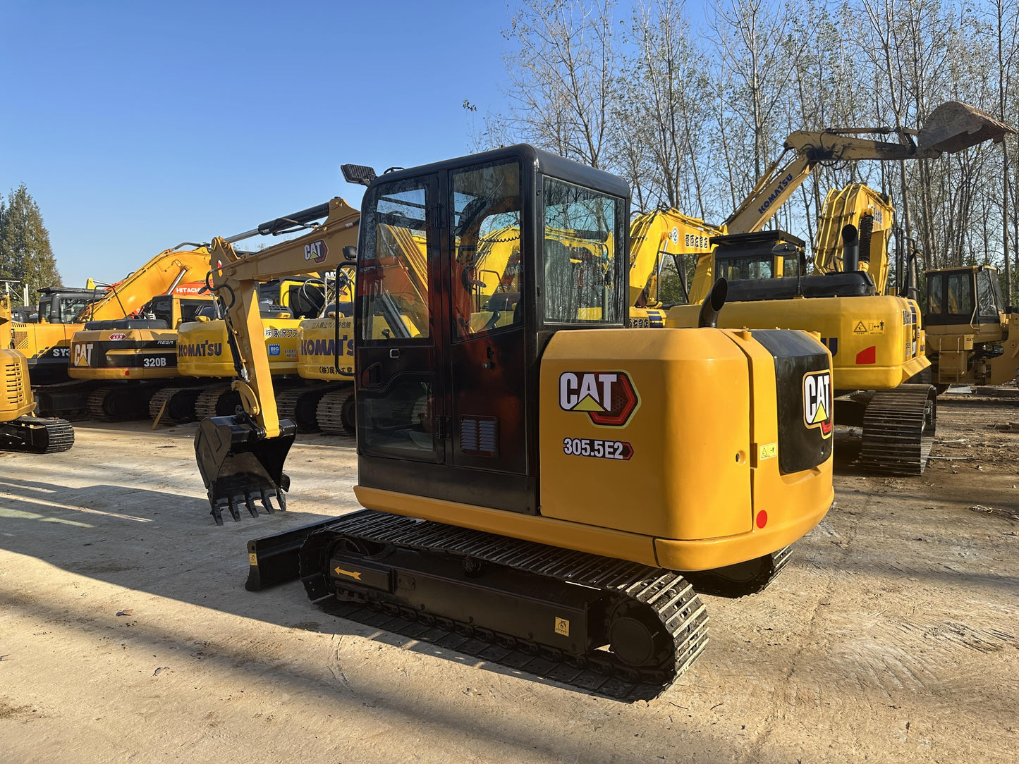 Used CAT 305.5E2 Crawler Excavator for Sale - real inventory photo 5