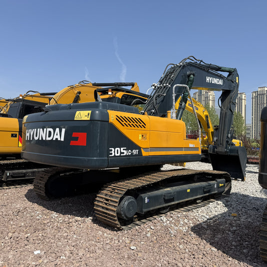 Used Hyundai 305LC Excavator for Sale side view