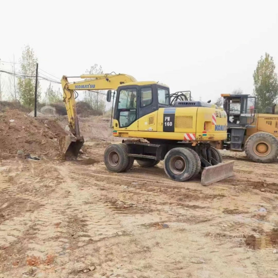 Used Komatsu PW160 Wheel Excavator for Sale | Komatsu PW160 Price detail photo 1