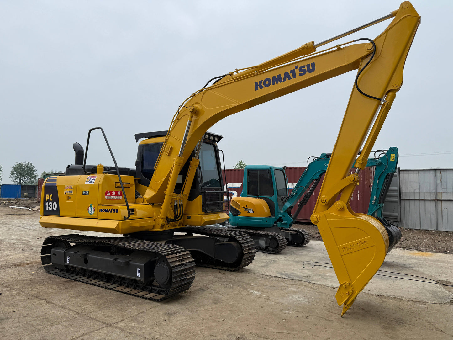 Used Komatsu PC130-8 Excavator for Sale front view