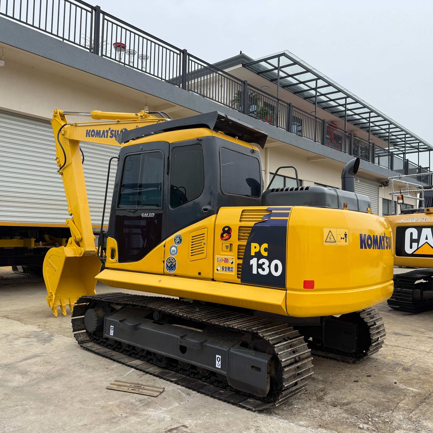 Used Komatsu PC130-8 Excavator for Sale side view
