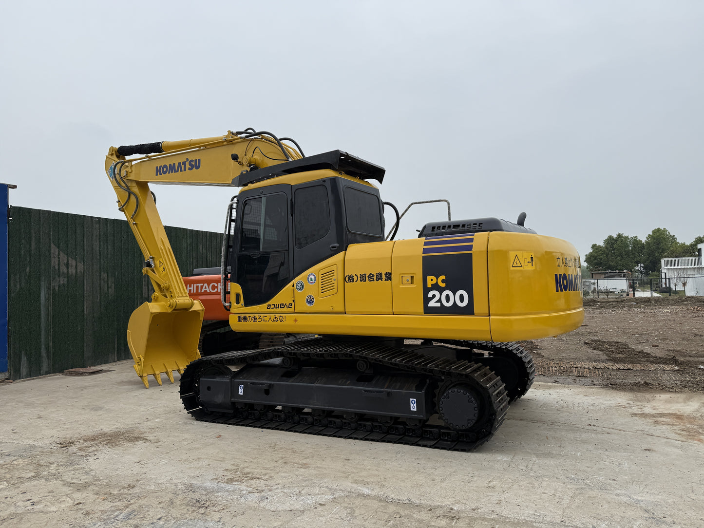 Used Komatsu PC200-8M0 Excavator for Sale operator cabin for sale