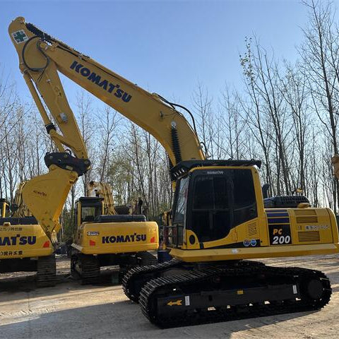 Used Komatsu PC200-8M0 Excavator for Sale side view