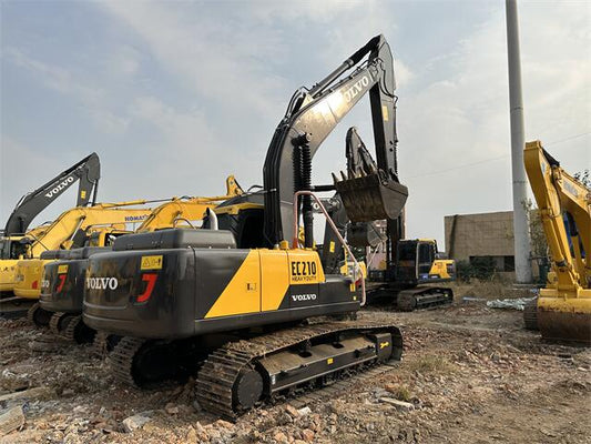 Used Volvo EC210 Excavator for Sale rear side view