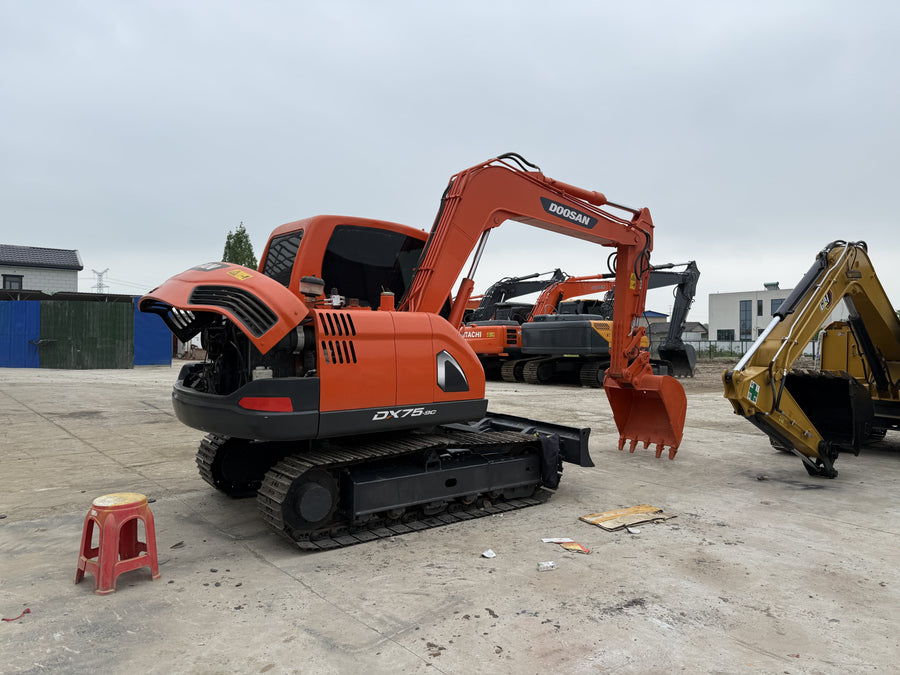 Used DOOSAN DX75-9C Crawler Excavator for Sale | DOOSAN DX75-9C Price detail photo 5