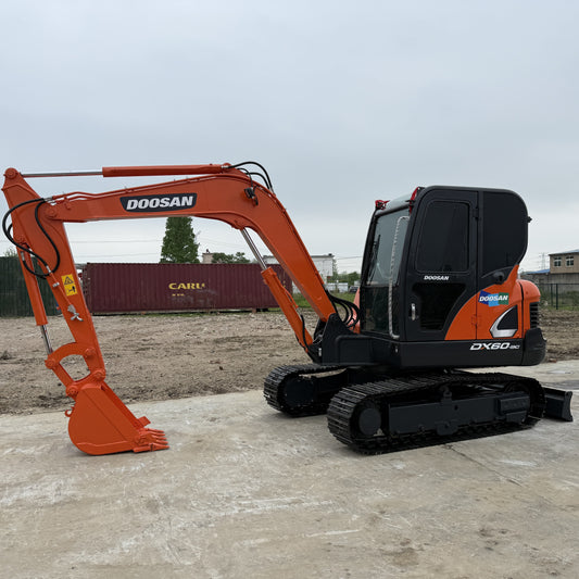 Used DOOSAN DX60-9C crawler excavator real inventory view 1