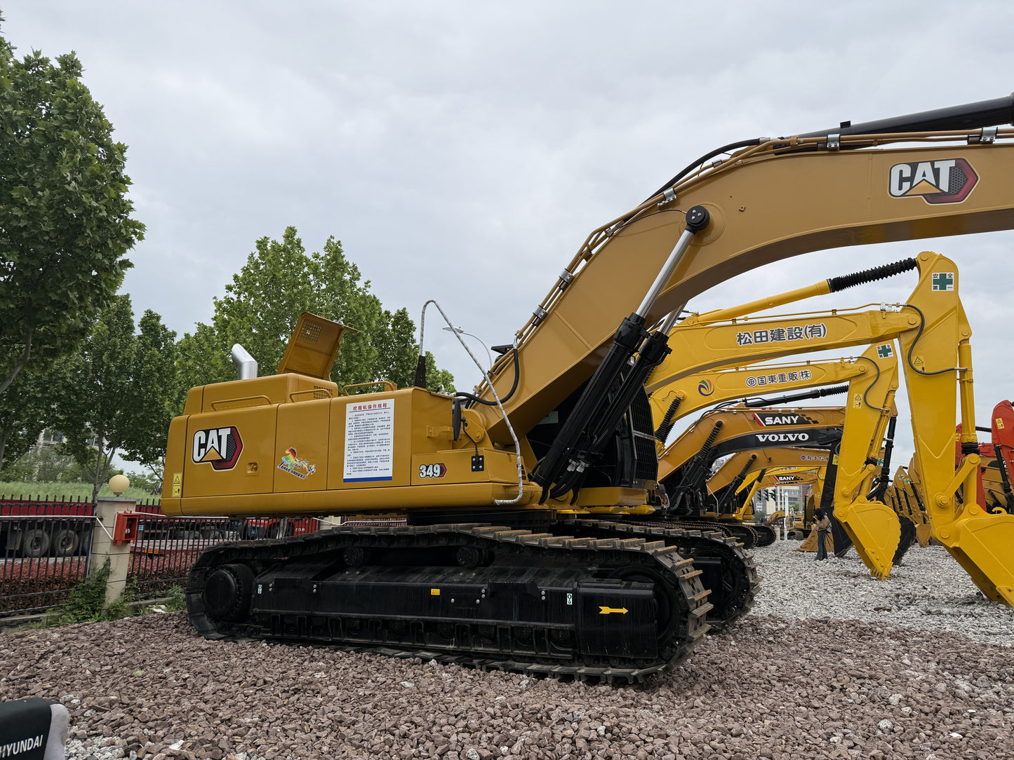 Used Caterpillar 349 Excavator for Sale detail view