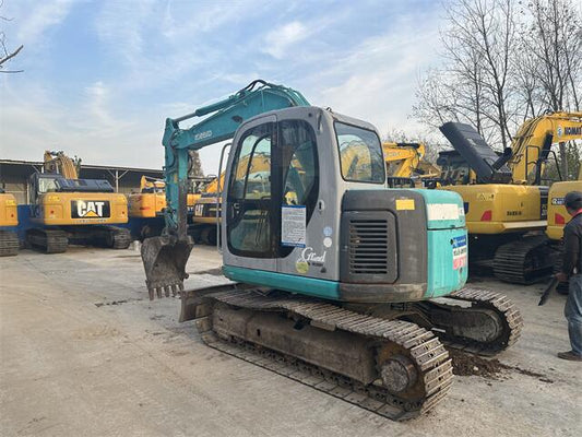 Used Kobelco SK60SR Excavator for Sale rear side view