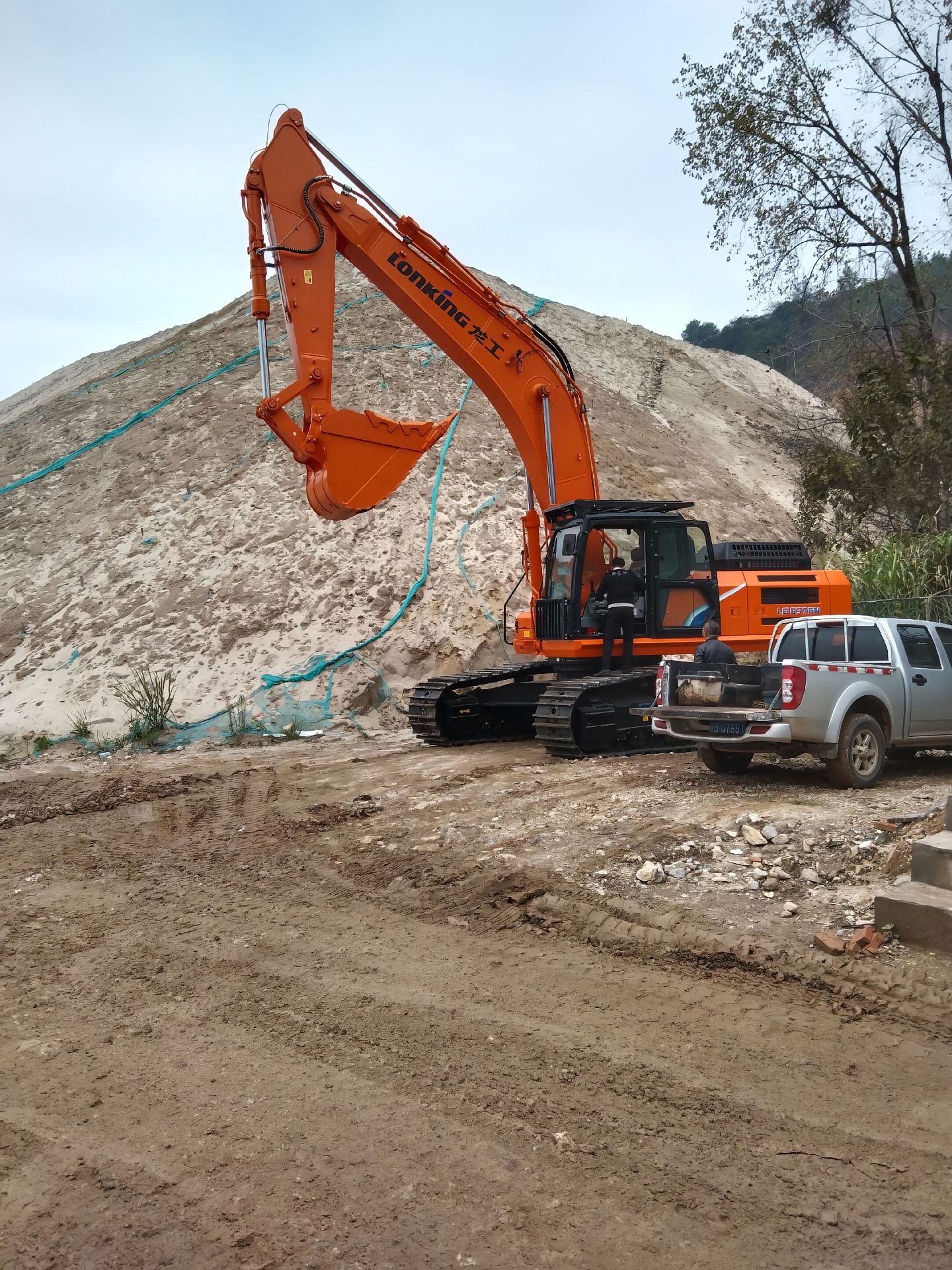 New Lonking LG6376F Road Roller for Sale detail view