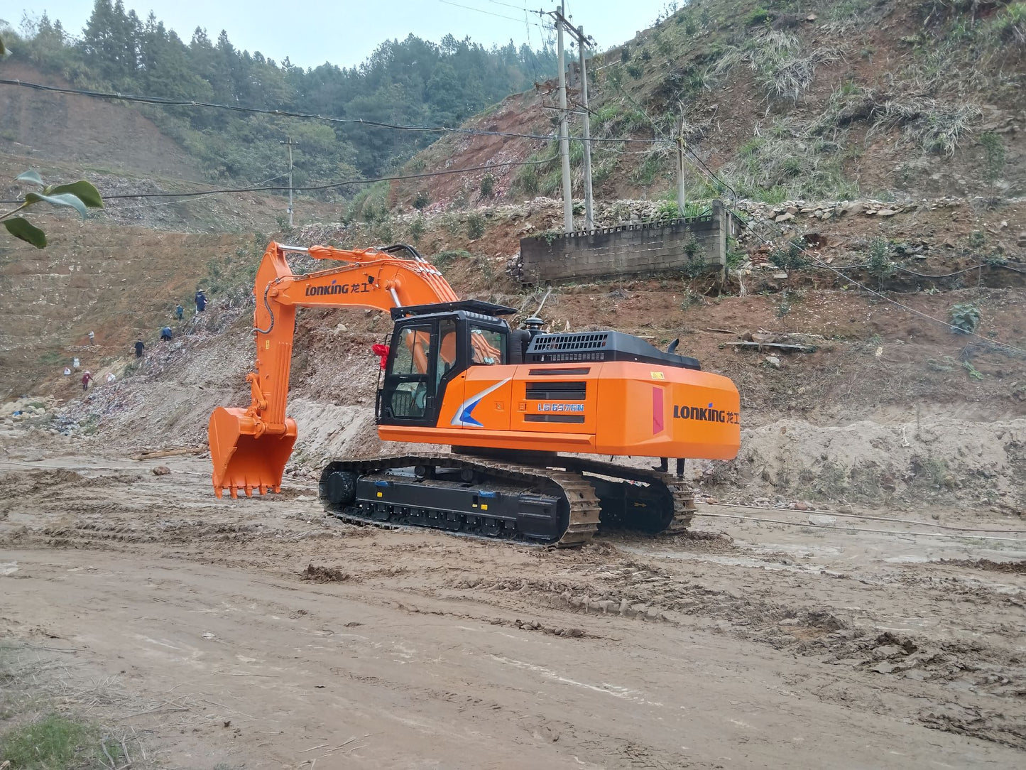 New Lonking LG6376F Road Roller for Sale detail view