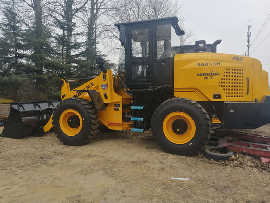 New Lonking LG833HG Wheel Loader for Sale rear side view