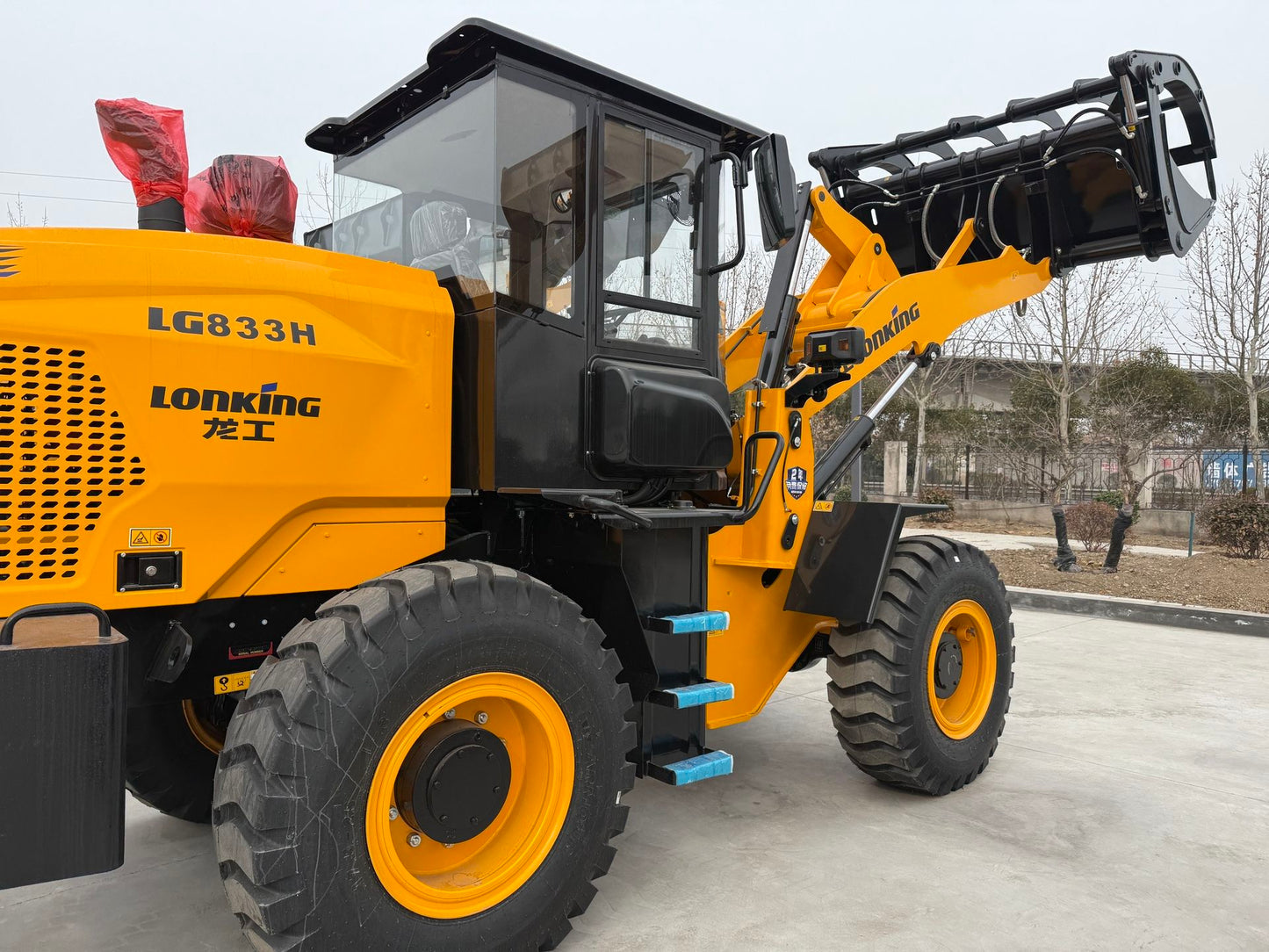 New Lonking LG833HG Wheel Loader for Sale detail view