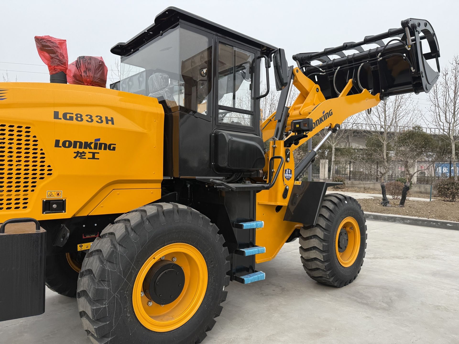 New Lonking LG833HG Wheel Loader for Sale detail view