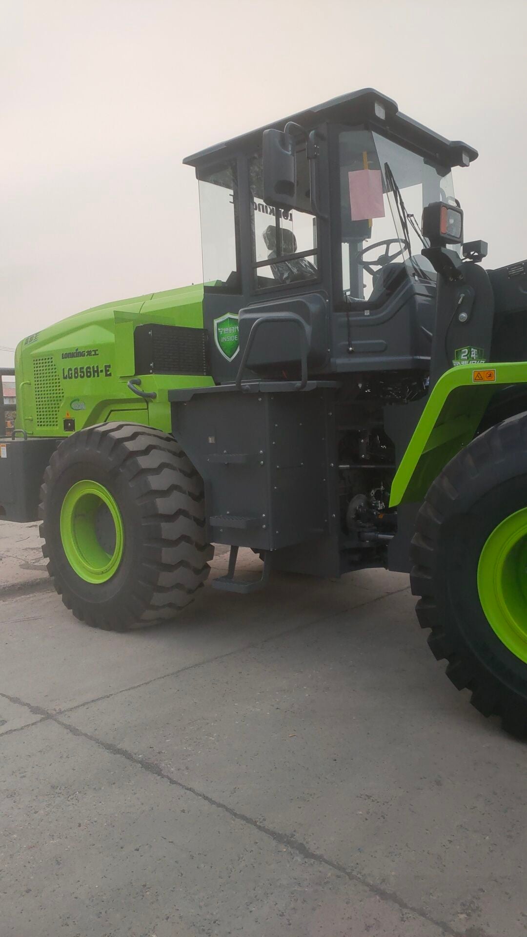 New Lonking LG856H-E Wheel Loader for Sale front view