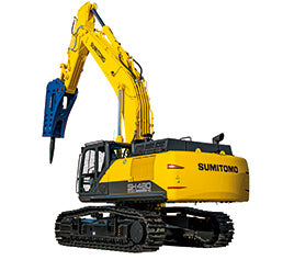 New Sumitomo SH480HD-7 Excavator for Sale rear side view