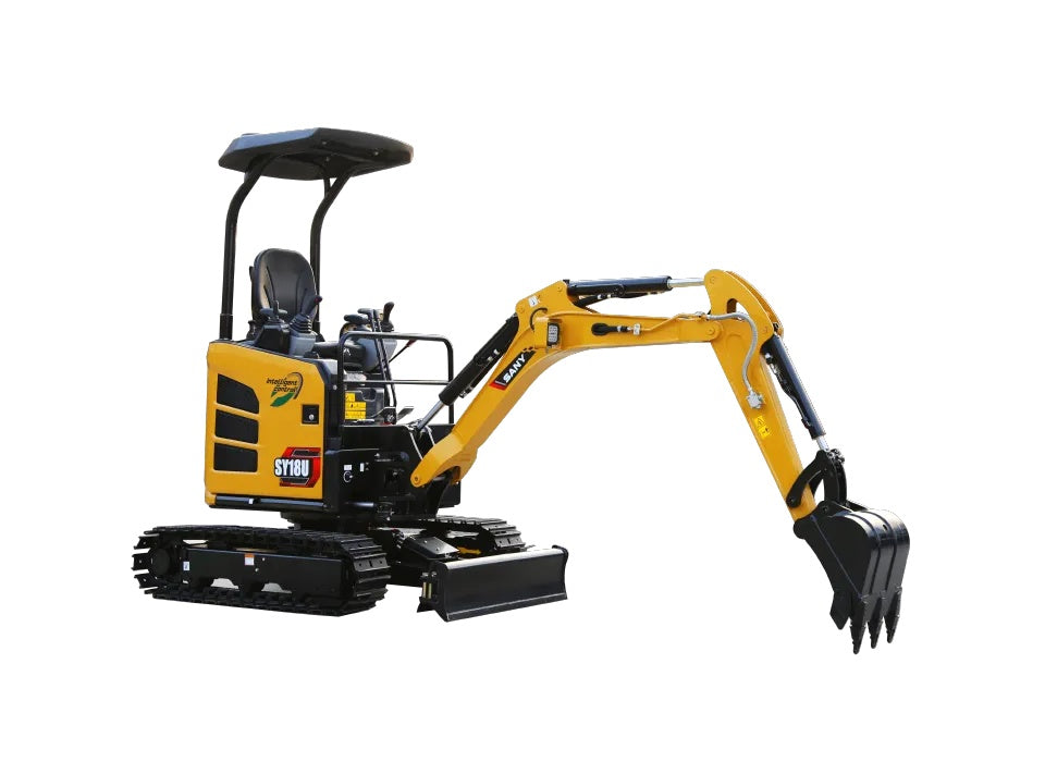 New Sany SY18U Excavator for Sale front view