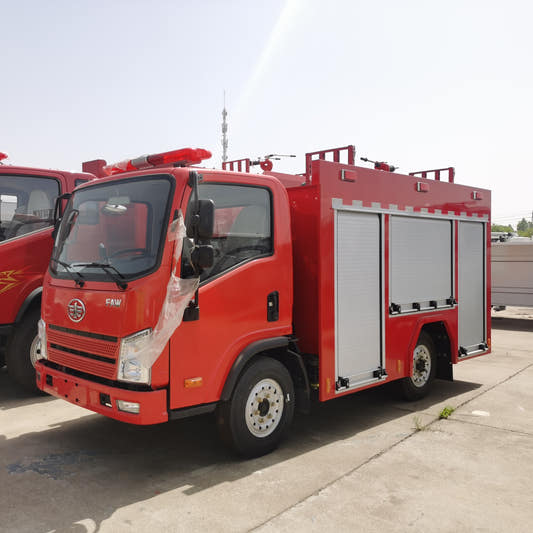 Used FAW 180HP Fire Water Tank Truck for Sale - real inventory photo 1
