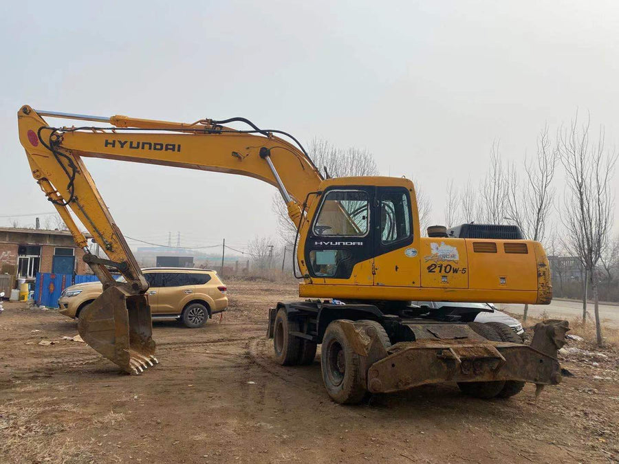 Used HYUNDAI R210W Wheel Excavator for Sale | HYUNDAI R210W Price detail photo 3