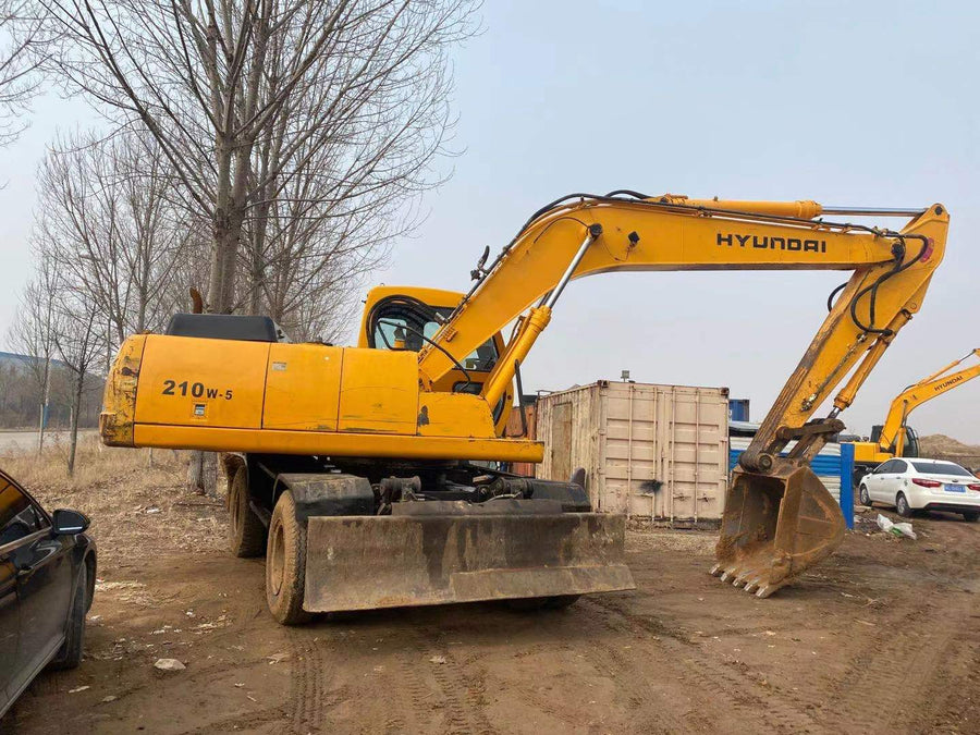 Used HYUNDAI R210W Wheel Excavator for Sale | HYUNDAI R210W Price detail photo 4