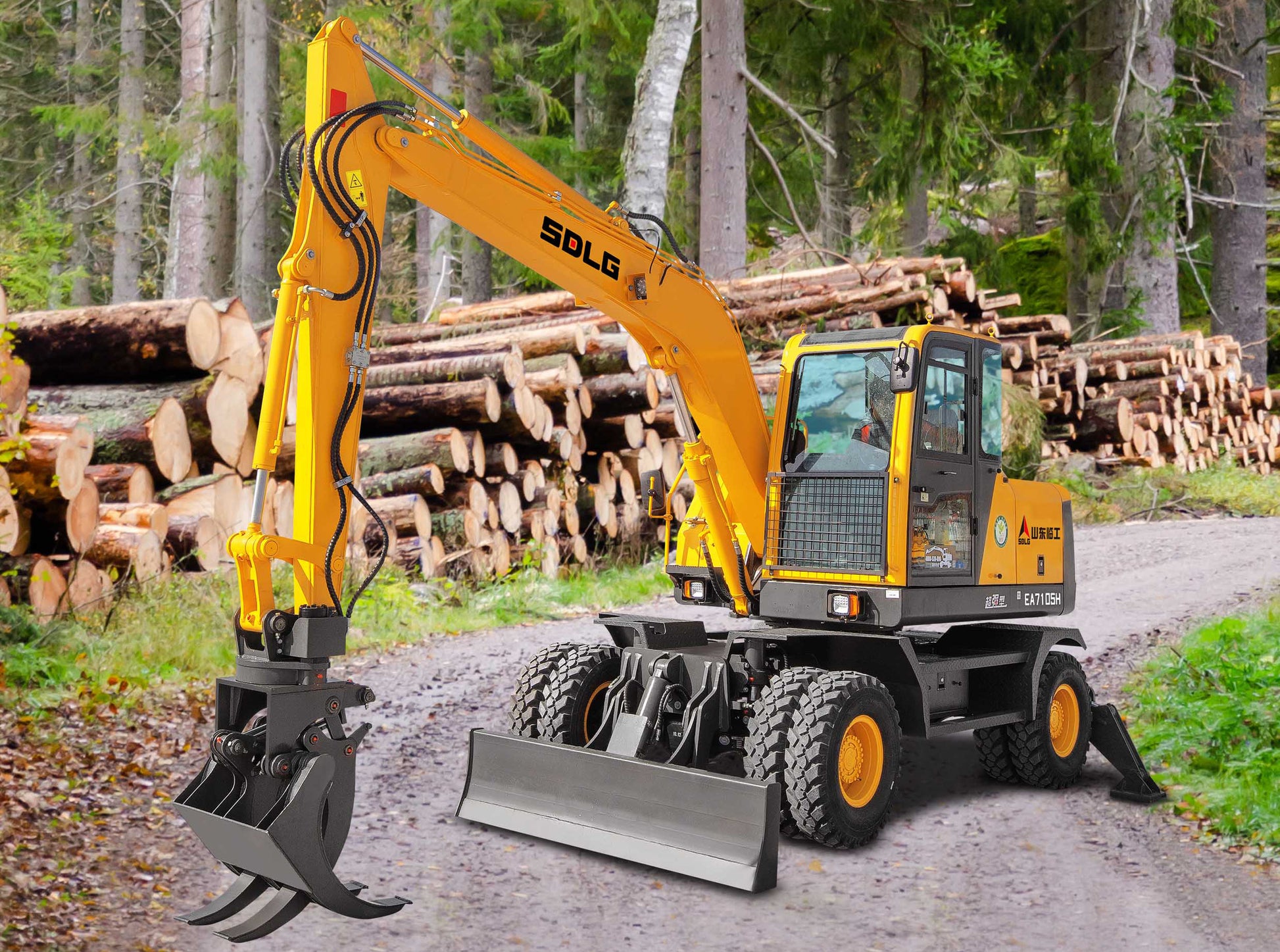 New Sdlg EA7105H Excavator for Sale detail view