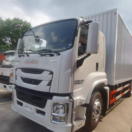 Used Qingling 380HP Van Truck for Sale side view