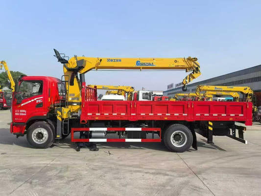 Used Dongfeng 220HP Truck-Mounted Crane for Sale rear side view