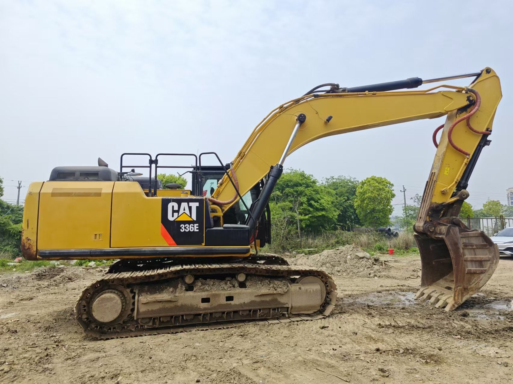 Used Caterpillar 336E Excavator for Sale front view