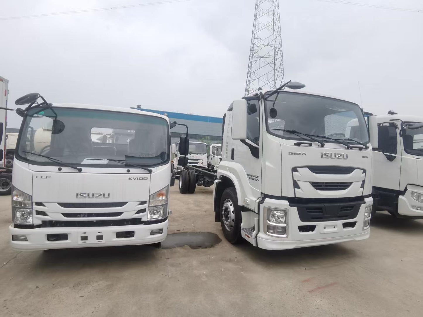 Used Qingling 380HP Van Truck for Sale detail view