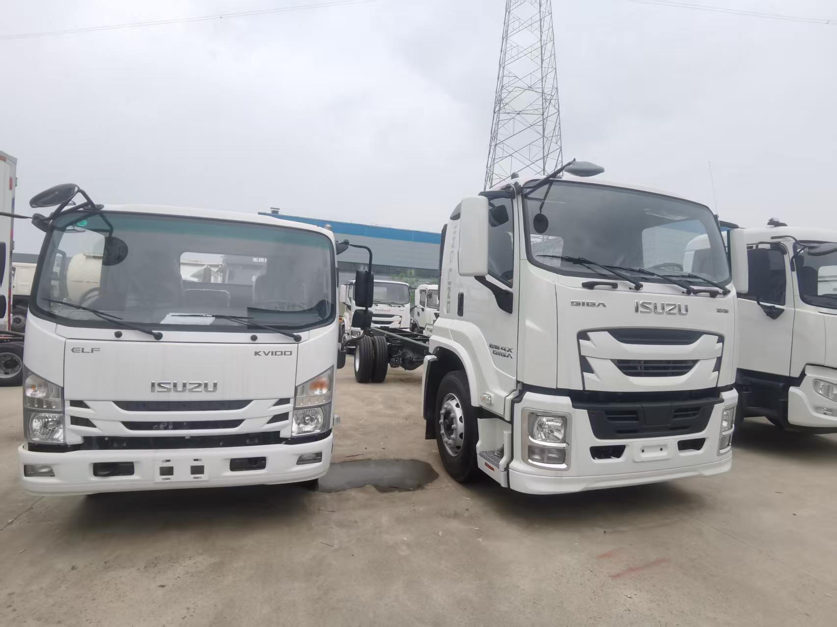 Used Qingling 380HP Van Truck for Sale detail view