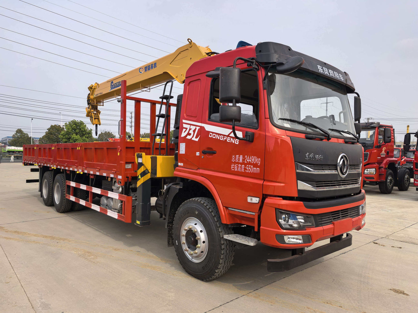 Used Dongfeng 270HP Truck-Mounted Crane for Sale detail view
